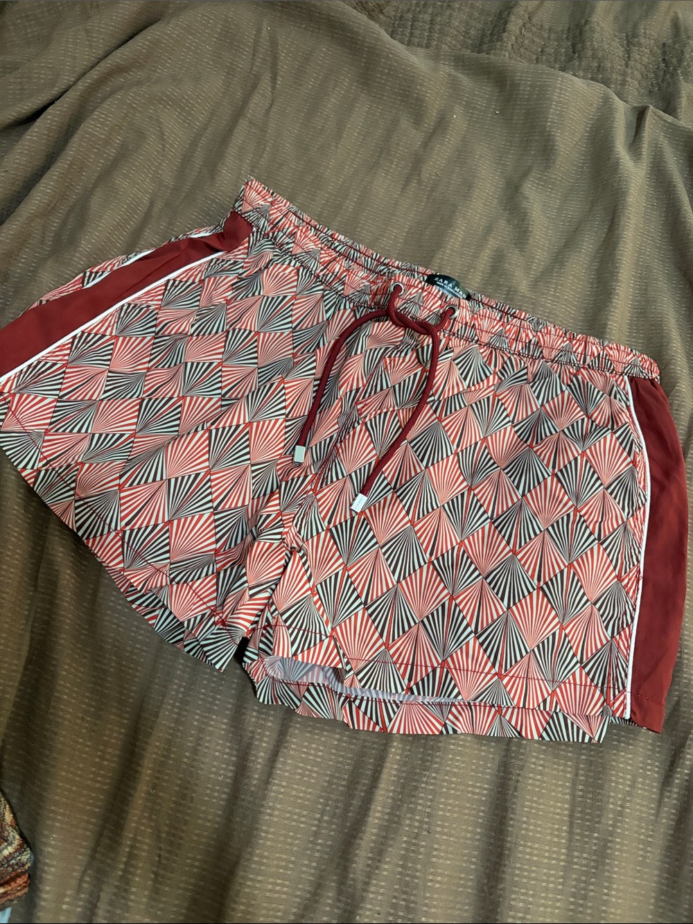 Zara swim trunks